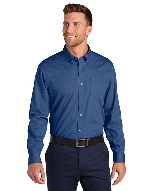 Port Authority W816 ® Long Sleeve Nailhead Easy Care Shirt at GotApparel