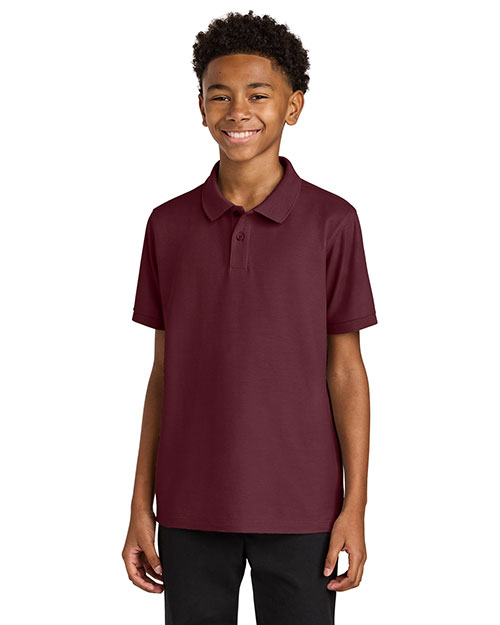 Port Authority Y200 ® Youth Wearever Signature Pique Polo at GotApparel