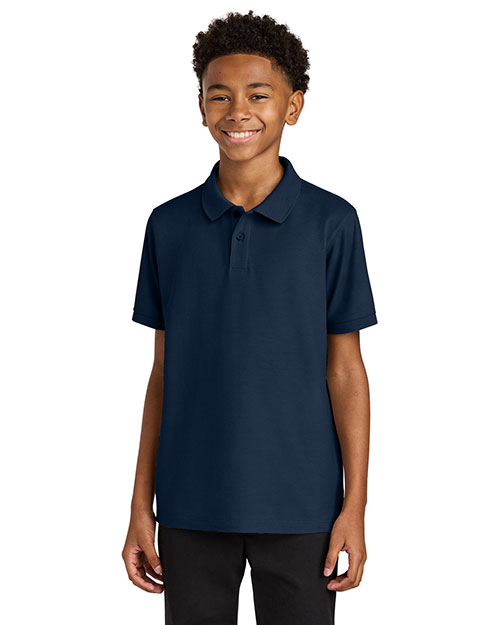 Port Authority Y200 ® Youth Wearever Signature Pique Polo at GotApparel