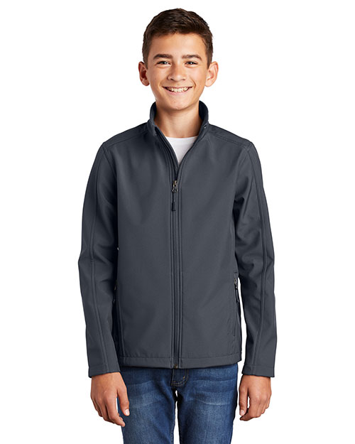 Port Authority Y317 Boys Core Soft Shell Jacket at GotApparel