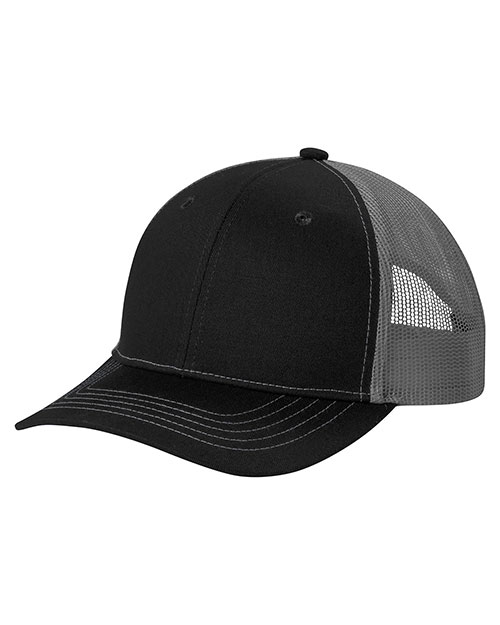 Port Authority Youth Snapback Trucker Cap YC112 at GotApparel