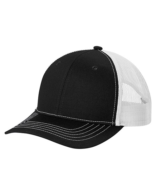 Port Authority Youth Snapback Trucker Cap YC112 at GotApparel