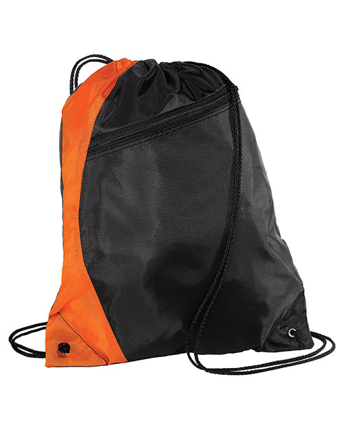 Port & Company BG80 Colorblock Cinch Pack at GotApparel