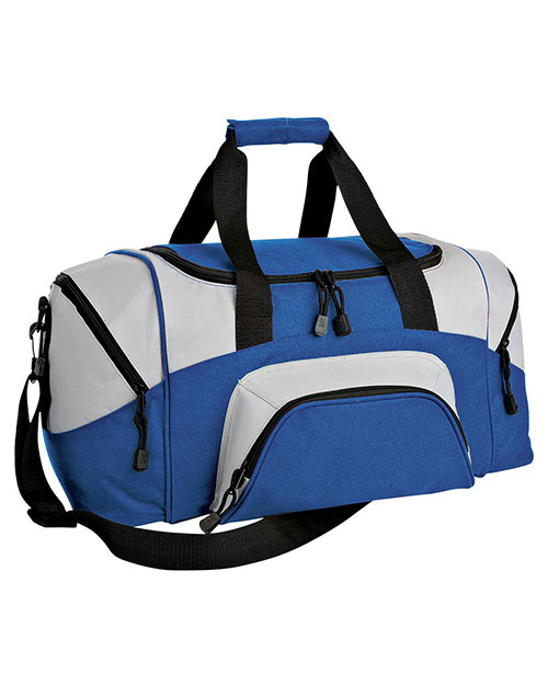 Port & Company BG990S Unisex Improved Colorblock Small Sport Duffel at GotApparel