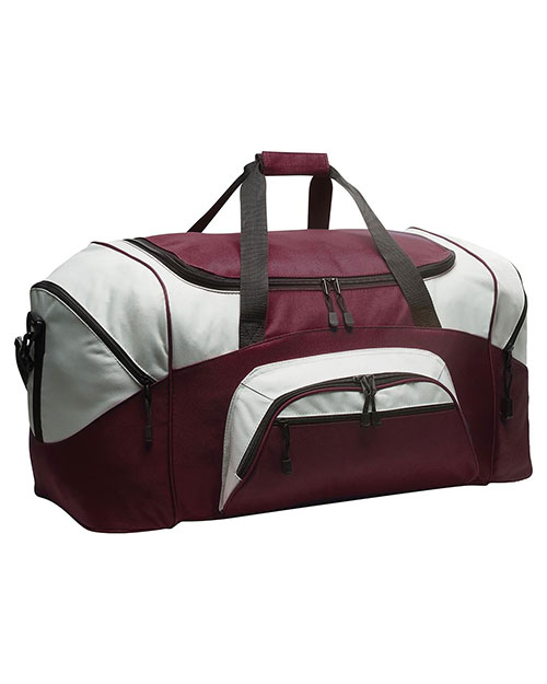 Port & Company BG99 Unisex Colorblock Sport Duffel at GotApparel