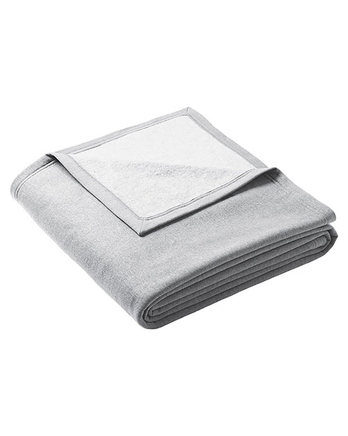 Port & Company BP79 Unisex ® Oversized Core Fleece Sweatshirt Blanket at GotApparel