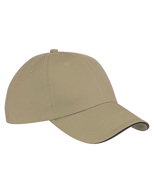 Port & Company CP79 Men Washed Twill Sandwich Bill Cap at GotApparel