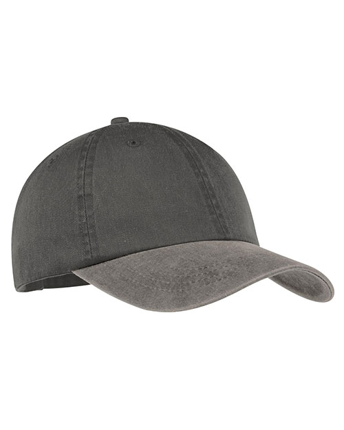Port & Company CP83 Men Two-Tone Pigment-Dyed Cap at GotApparel