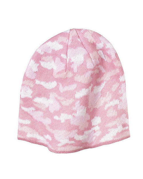 Port & Company CP91C Men Camo Beanie Cap at GotApparel