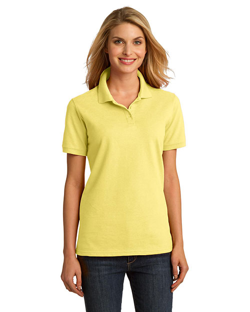 Port & Company LKP150 Women Ring Spun Pique Polo at GotApparel