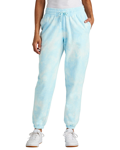 Port & Company Ladies Beach Wash Cloud Tie-Dye Sweatpant LPC140P at GotApparel