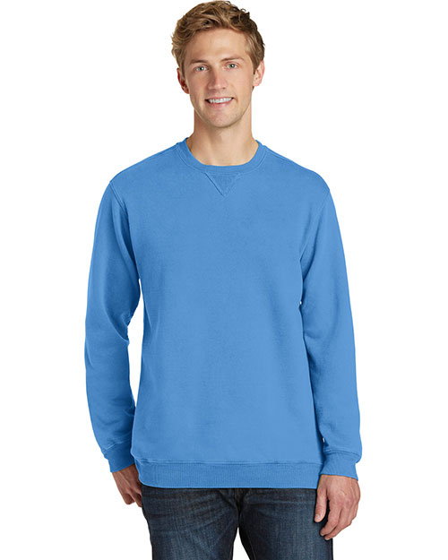 Port & Company PC098 Men   Pigment-Dyed Crewneck Sweatshirt at GotApparel