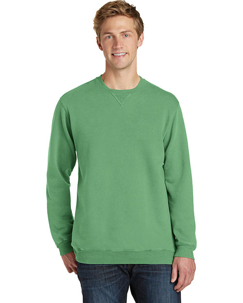 Port & Company PC098 Men   Pigment-Dyed Crewneck Sweatshirt at GotApparel