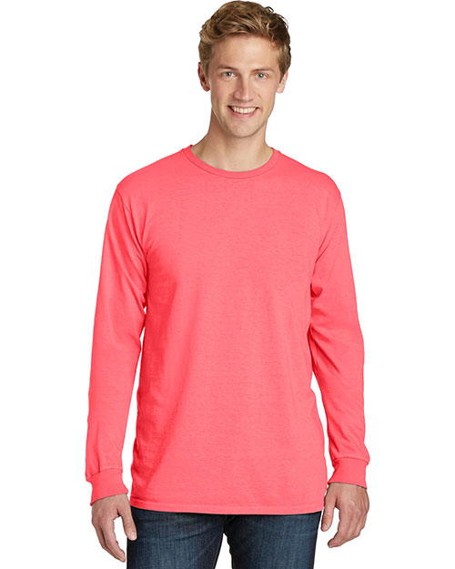 Port & Company PC099LS Men   Pigment-Dyed Long-Sleeve Tee. at GotApparel