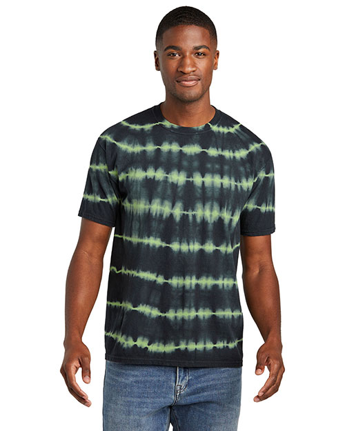 Port & Company ®  Allover Stripe Tie-Dye Tee PC142 at GotApparel