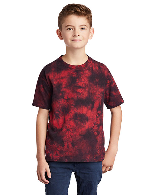 Port & Company PC145Y Boys  ® Youth Crystal Tie-Dye Tee at GotApparel