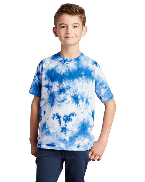 Port & Company PC145Y Boys  ® Youth Crystal Tie-Dye Tee at GotApparel