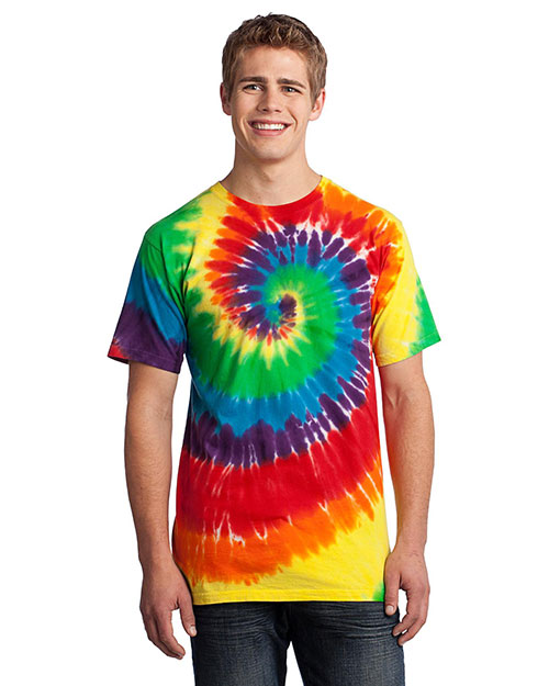 Port & Company PC147 Men Essential Tie-Dye Tee at GotApparel