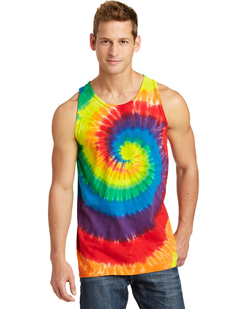 Port & Company PC147TT Mens Tie-Dye Tank Top at GotApparel