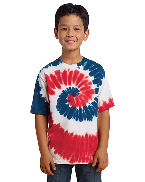Port & Company PC147Y Boys Essential Tie-Dye Tee at GotApparel