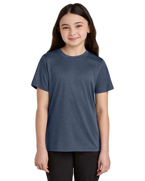 Port & Company PC390Y  Youth Heather Performance Tee at GotApparel