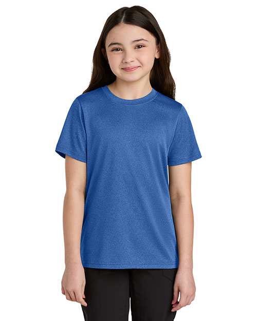 Port & Company PC390Y  Youth Heather Performance Tee at GotApparel