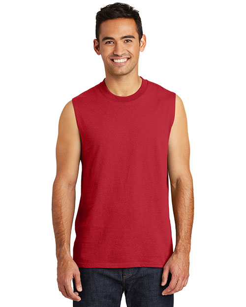 Port & Company PC54SL Men Core Cotton Sleeveless Tee at GotApparel