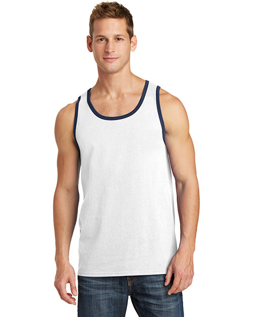 Port & Company PC54TT Adult 5.4 Oz 100% Cotton Tank Top at GotApparel