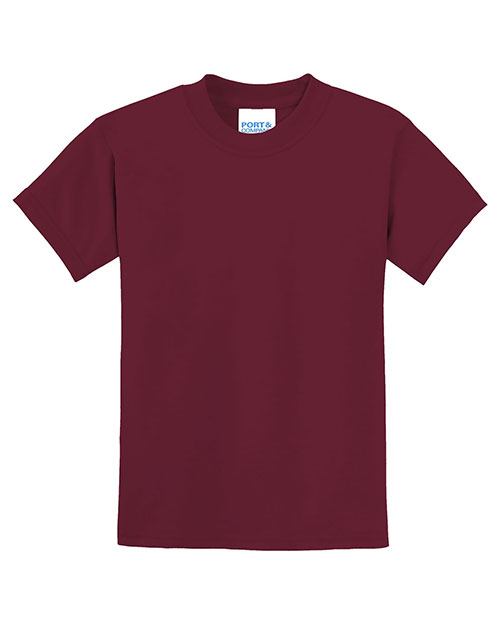 Port & Company PC55Y Boys 50/50 Cotton/Poly T-Shirt at GotApparel