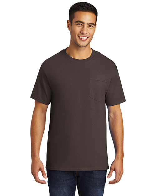 Port & Company PC61PT Men Tall Essential T-Shirt With Pocket at GotApparel