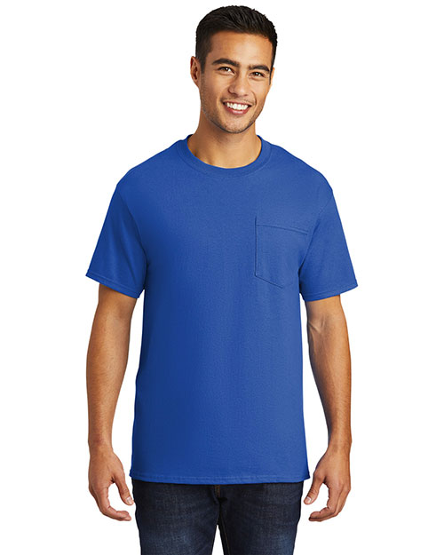 Port & Company PC61PT Men Tall Essential T-Shirt With Pocket at GotApparel
