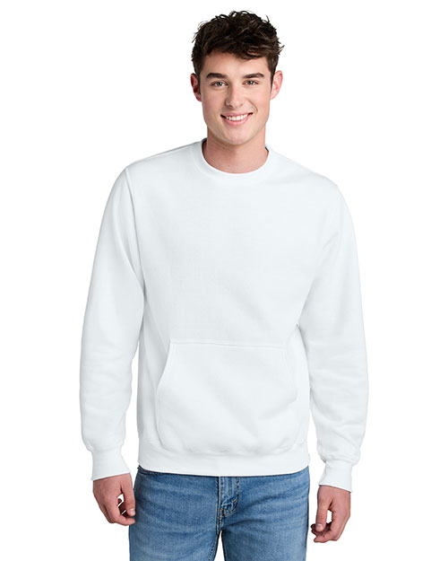 Port & Company PC78PKT Core Fleece Crewneck Pocket Sweatshirt at GotApparel