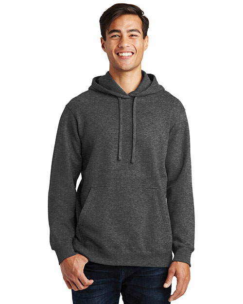 Port & Company PC850H Men   Fan Favorite Fleece Pullover Hooded Sweatshirt at GotApparel