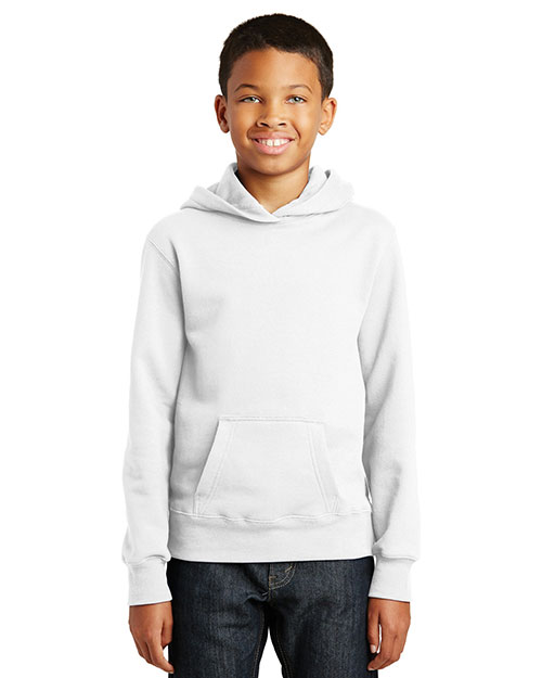 Port & Company PC850YH Youth Fan Favorite Fleece Pullover Hooded Sweatshirt at GotApparel