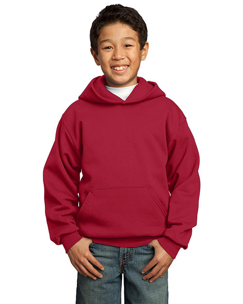 Port & Company PC90YH Boys Pullover Hooded Sweatshirt at GotApparel