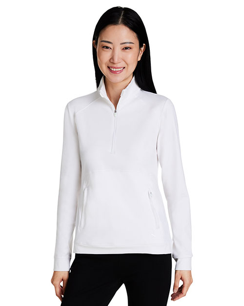 Puma Golf 535516  Ladies' Cloudspun Rockaway Quarter-Zip at GotApparel