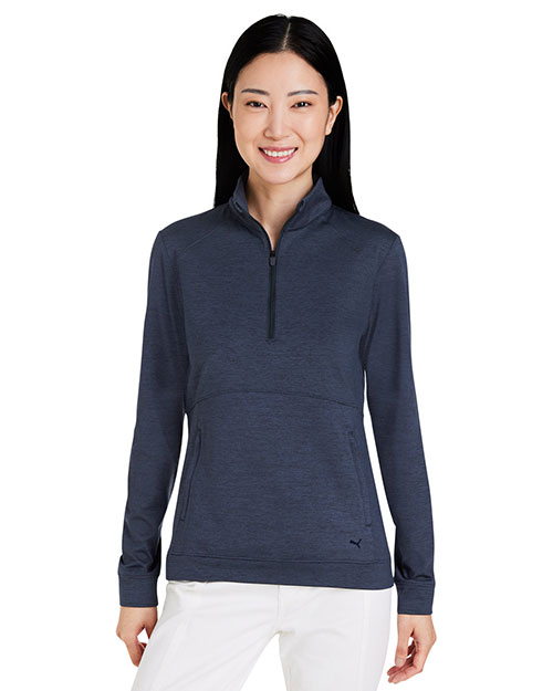 Puma Golf 535516 Ladies' Cloudspun Rockaway Quarter-Zip at GotApparel