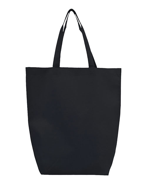 Q-Tees Q1251 Non-Woven Gusset Bottom Tote at GotApparel