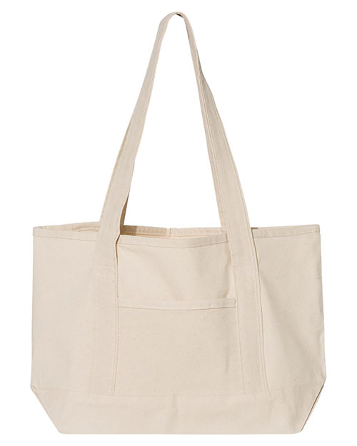 Q-Tees Q125800  20L Small Deluxe Tote at GotApparel