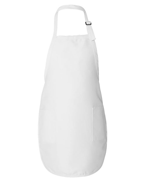 Q-Tees Q4350  Full-Length Apron with Pockets at GotApparel