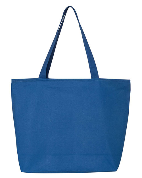 Q-Tees Q611 25L Zippered Tote at GotApparel