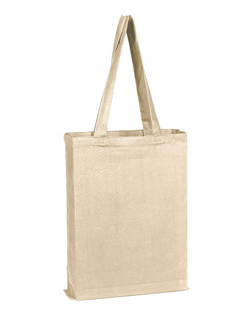 Q-Tees Q800GS Canvas Gusset Promotional Tote at GotApparel