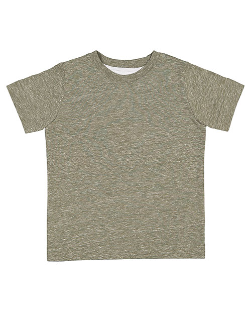 Rabbit Skins 3391 Toddler Harborside Melange Jersey T-Shirt at GotApparel