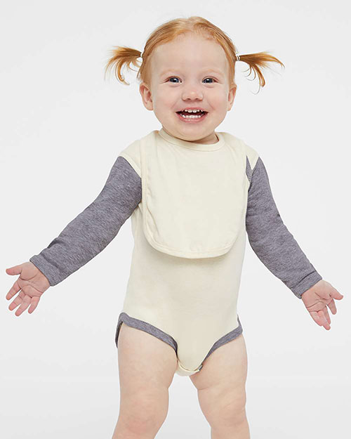 Rabbit Skins 4411 infants Long-Sleeve Bodysuit at GotApparel
