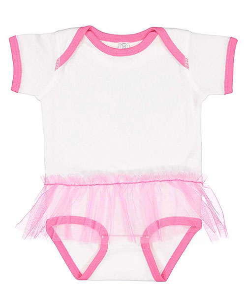 Rabbit Skins 4422 Toddler Infant Tutu Baby Rib Bodysuit at GotApparel