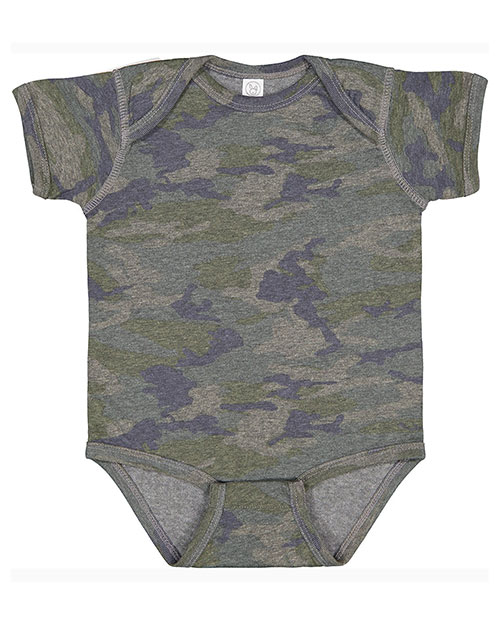 Rabbit Skins 4424 Toddler Fine Cotton Jersey Lap Shoulder Bodysuit at GotApparel