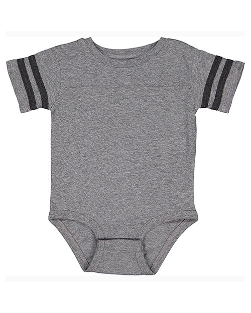 Rabbit Skins 4437 Toddler Fine Jersey Football Bodysuit at GotApparel