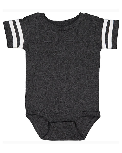 Rabbit Skins 4437 Toddler Fine Jersey Football Bodysuit at GotApparel