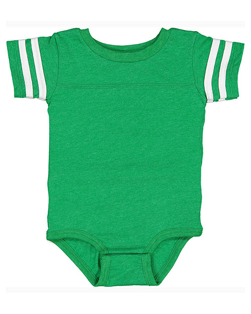 Rabbit Skins 4437 Toddler Fine Jersey Football Bodysuit at GotApparel