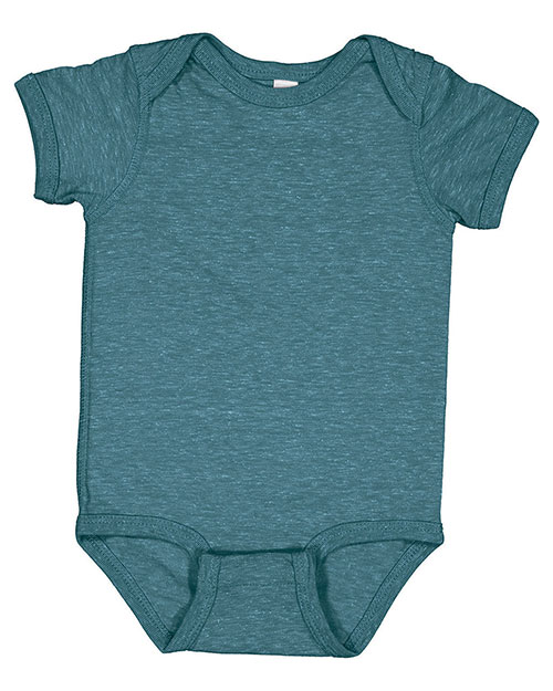 Rabbit Skins 4491 Toddler Harborside Melange Jersey Bodysuit at GotApparel